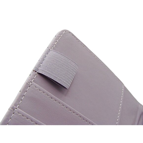 Pastel Ombre Planner Organizer Ring Binder Snap Close Quilted Blue Purple 7.5x5" - Picture 8 of 12